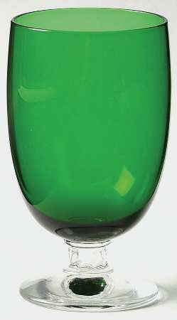 Classic Green Juice Glass