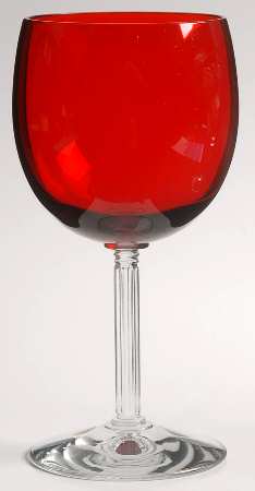 Classic Ruby Water Goblet
