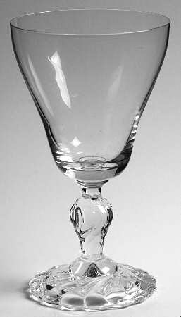 Colonial Dame Clear by Fostoria