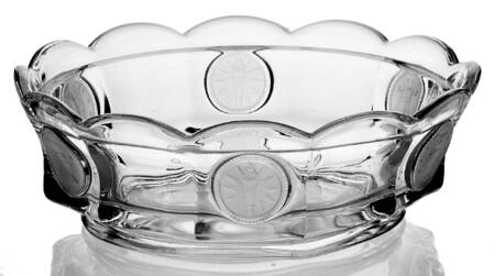 Coin Glass Clear Candy Box No Lid