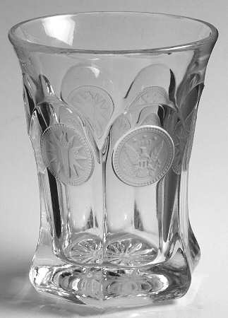 Coin Glass Clear Water/Scotch/Soda