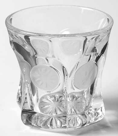 Coin Glass Clear Double Old Fashioned