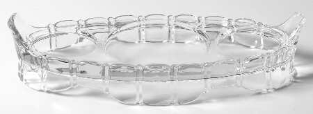 Coin Glass Clear Condiment Tray
