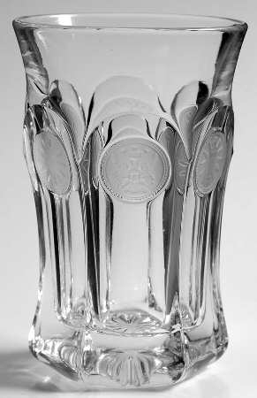 Coin Glass Clear Highball Glass