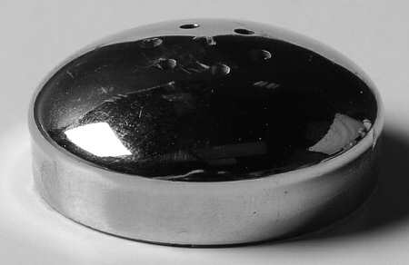 Coin Glass Clear Metal Lid for Shaker