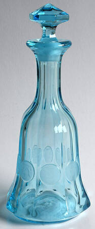 Coin Glass Light Blue (Newer) by Fostoria