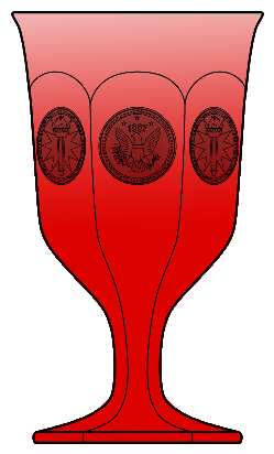 Coin Glass Ruby