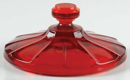 Coin Glass Ruby Lid for Candy Box