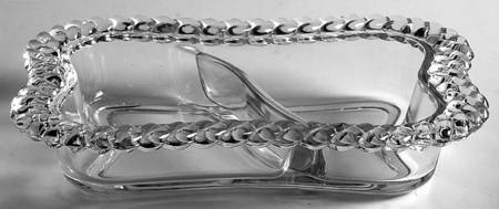 Colony 7" Oblong 2 Part Relish
