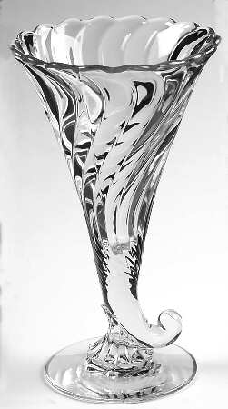 Colony 9" Cornucopia Vase by Fostoria