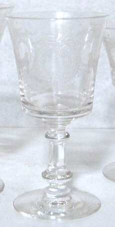 Colonial Mirror Wine Glass