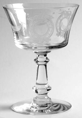 Colonial Mirror Champagne/Tall Sherbet