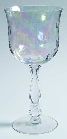 Coral Pearl (Iridescent) Water Goblet