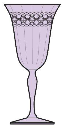 Cordelia Orchid by Fostoria