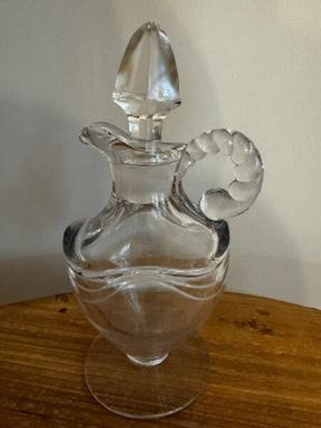 Coronet Clear Cruet & Stopper