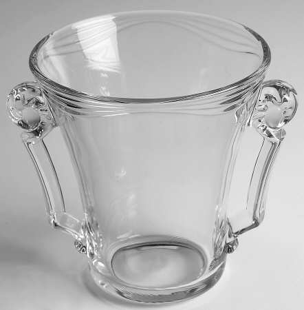 Coronet Clear 6" 2-Handled Vase