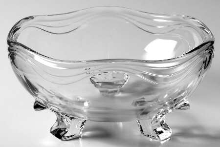 Coronet Clear Nut Bowl