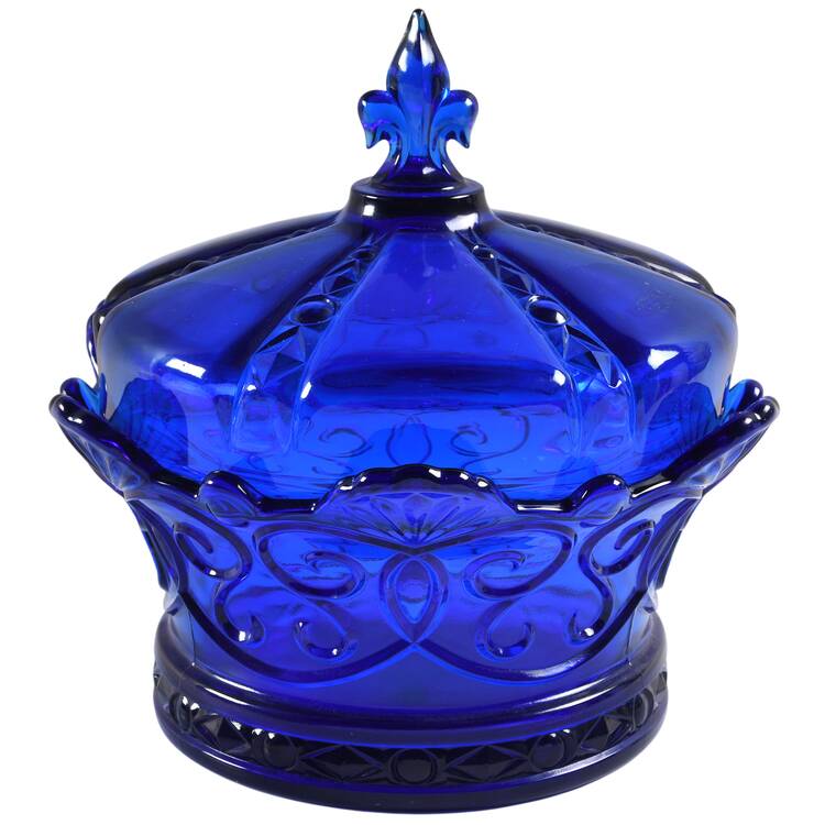Crown Collection (Giftware) 2-Part Candy Dish with Lid