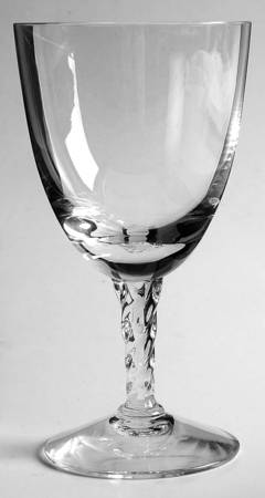 Crystal Twist Wine Glass