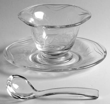 Cynthia Mayonnaise Bowl, Underplate and Ladle