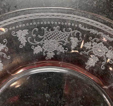 Delphian Luncheon Plate