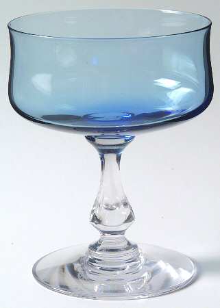 Distinction Light Blue Champagne/Tall Sherbet