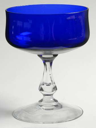 Distinction Cobalt Blue Champagne/Tall Sherbet