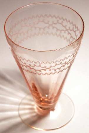Eilene-Pink (Rose) Footed Tumbler