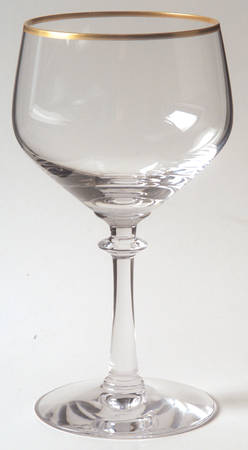 Eloquence Clear (Gold Trim, Stem 6120) Claret Wine