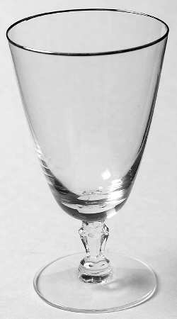 Engagement (Platinum Trim, Stem 6092) Juice Glass