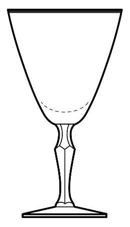 Engagement (Platinum Trim, Stem 6092) by Fostoria