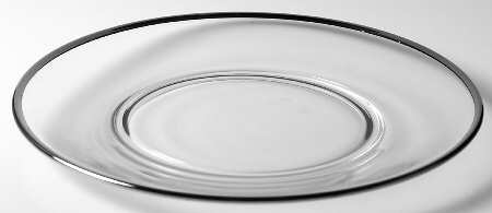 Engagement (Platinum Trim, Stem 6092) Luncheon Plate