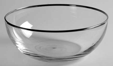 Engagement (Platinum Trim, Stem 6092) Finger Bowl