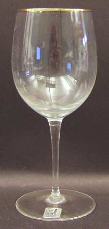Engagement (Gold Trim, Newer) Wine Glass