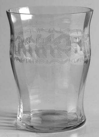 Greek (Stem 858) (Optic) Flat Tumbler