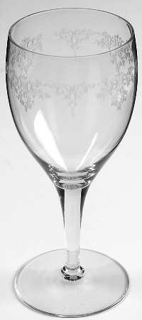 Etch 210 (Stem 863, Non Optic) Water Goblet