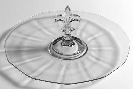 Fairfax Clear (Line 2375) Center Handle Tray