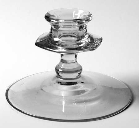 Fairfax Clear (Line 2375) 3" Single Light Candlestick
