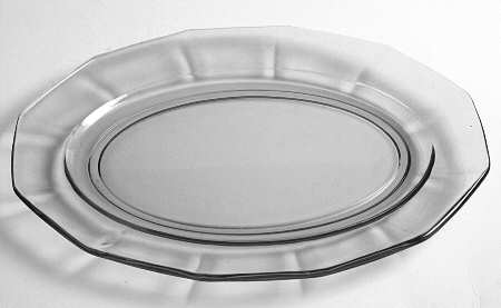 Fairfax Clear (Line 2375) 10" Oval Platter