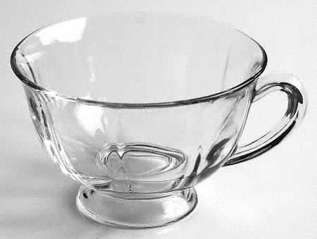Fairfax Clear (Line 2375) Footed Cup