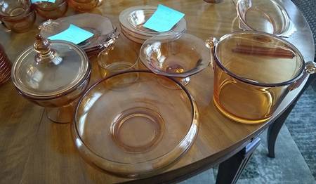 Fairfax Amber (Line 2375) Mayonnaise Bowl, Bowl Only