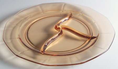 Fairfax Amber (Line 2375) Grill Plate