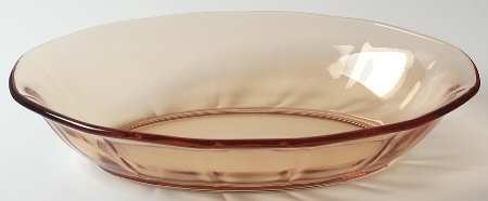 Fairfax Amber (Line 2375) 9" Oval Baker