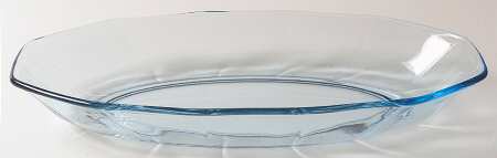Fairfax Blue (Line 2375) 11" Oval Celery