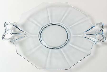 Fairfax Blue (Line 2375) Handled Cake Plate