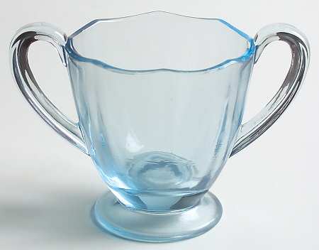 Fairfax Blue (Line 2375) Mini Open Sugar