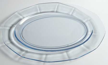 Fairfax Blue (Line 2375) 15" Oval Platter