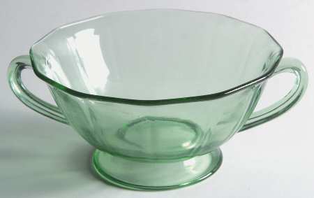 Fairfax Green (line 2375) Cream Soup Bowl Only