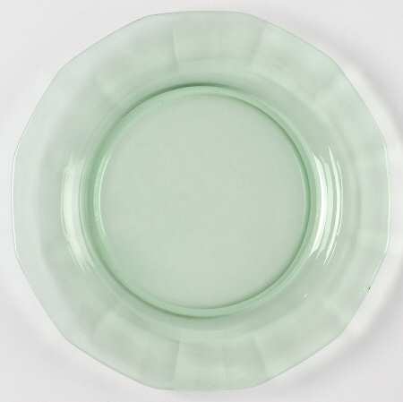 Fairfax Green (line 2375) 7" Salad Plate by Fostoria