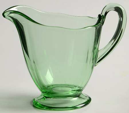 Fairfax Green (line 2375) Mini Creamer